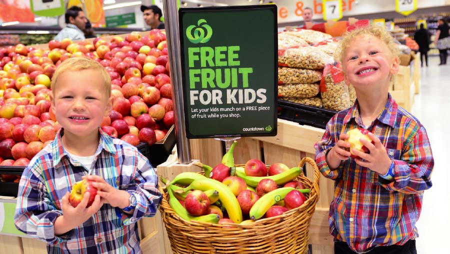 FREE FRUIT FOR KIDS